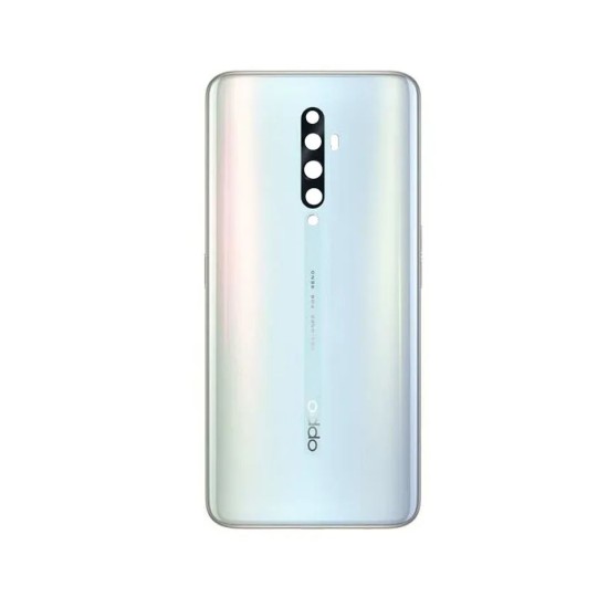 Tampa Traseira+Lente da Câmera Oppo Reno 2Z Branco Céu